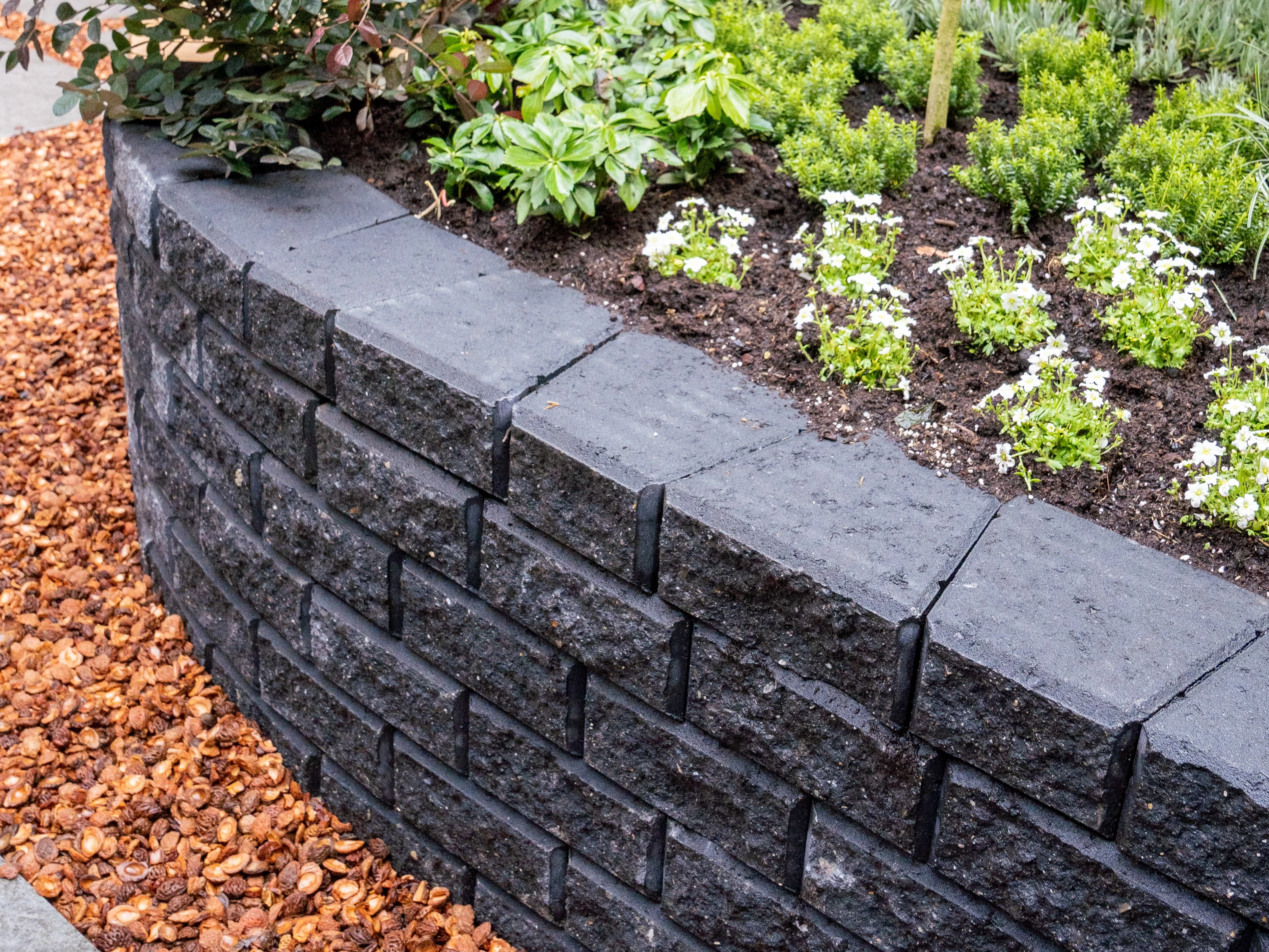 Stapelstenen Crack & Stack Zwart 15/23 x 20 x 10 cm - Afbeelding 4